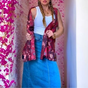 NWOT M 100% cotton LOGO boho sleeveless detailed blouse